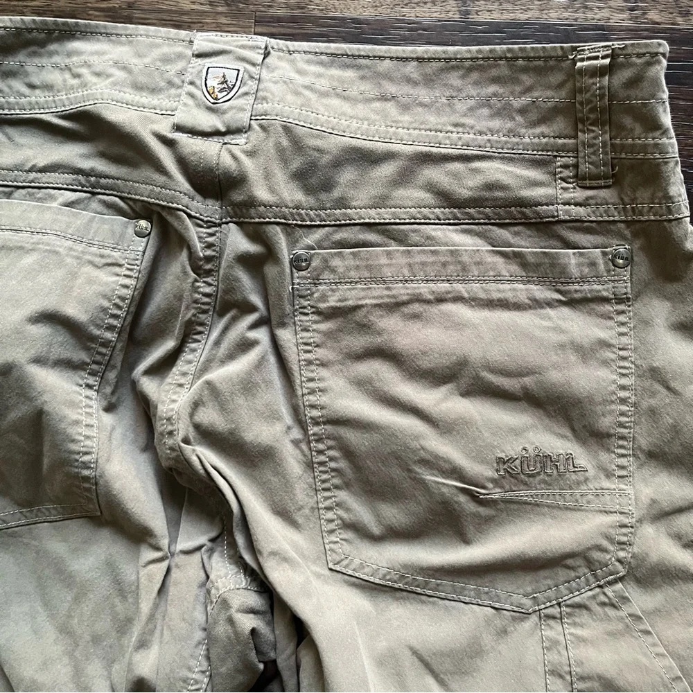 Kuhl Radikl 5109 khaki outdoor hiking athletic pants 34x30 act 33x29 gorp *READ - Picture 3 of 16